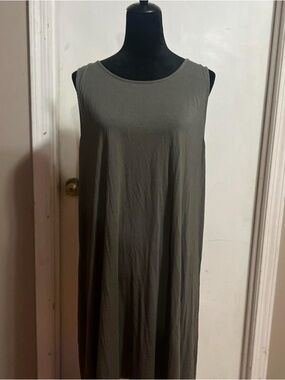 Maurices Olive Green Sleeveless Maxi Dress